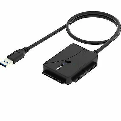 Sabrent USB-DS12 USB 3.0 to SSD/SATA/IDE 2.5 inch/3.5 inch/5.25 inch Hard Drive Converter