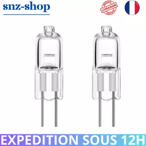 2 x G4 Halogenlampe 20W 12V 2900K warmweiße Beleuchtung Kronleuchter Lampe Zuhause - Bild 1 von 5