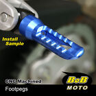 25Mm Extend Bob Rear Foot Pegs Blue For Honda Cb500x 17 18 19 20 21 22