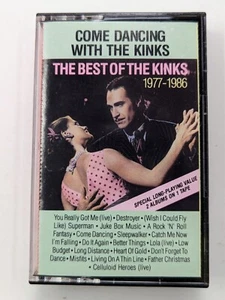 Come Dancing With The Kinks The Best of the Kinks 1977 - 1986 Cassette Arista w3 - Picture 1 of 2