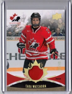TARA WATCHORN 16/17 Upper Deck Team Canada Women's Womens /49 GOLD PATCH #150 π₯ - Picture 1 of 2