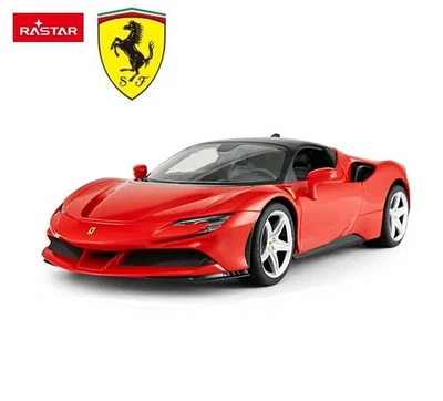 1/14 Rastar Ferrari SF90 Stradale RC Car Red New - Image 1 of 2
