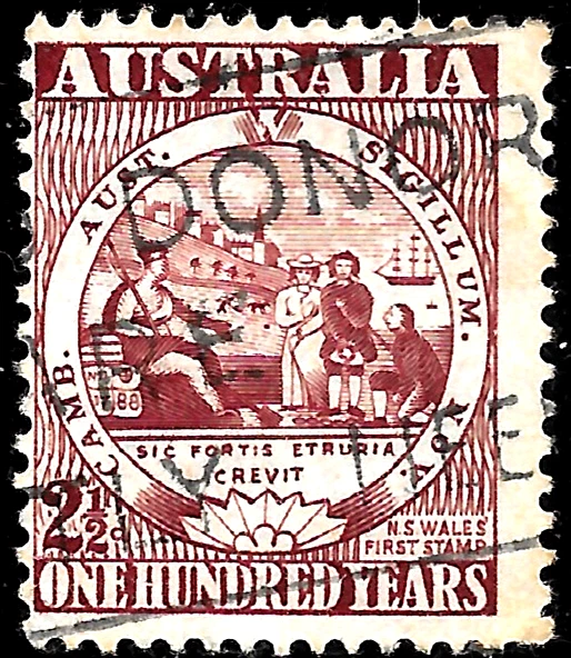 1950 Australia New South Wales Postage Centenary #228"Thus Etruria grew strong." - Image 1 of 1