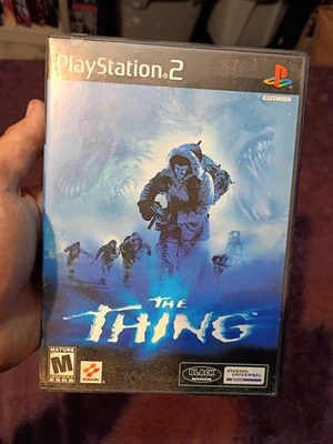 The Thing (PlayStation 2 PS2) Complete In Box W Manual CIB  - Image 1 of 4