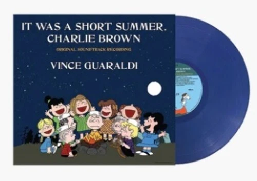 Vince Guaraldi - It Was A Short Summer, Charlie Brown [New Vinyl LP] Blue, Color - Image 1 of 1