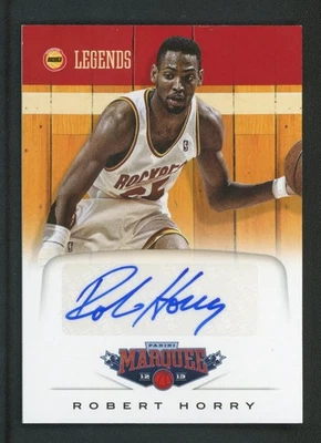 2012-13 ROBERT HORRY AUTO PANINI MARQUEE LEGENDS AUTOGRAPHS - Image 1 of 2