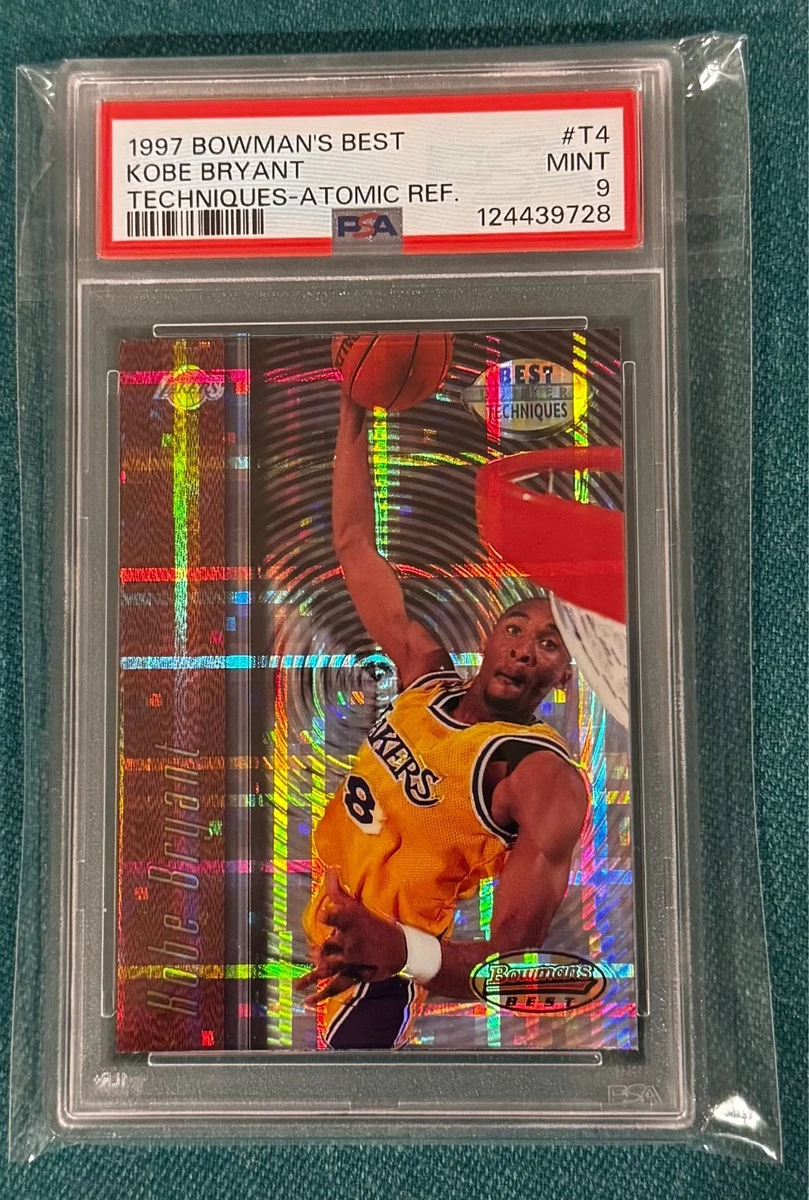 Bowman Kobe Bryant 9 Graded Basketball Sports Trading Cards
