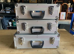 3X GRADUATED METAL CAMERA CASES - Picture 1 of 24