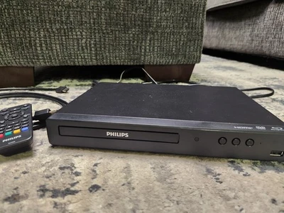 Philips BDP1502/F7 B  Blu-Ray & DVD Player w/  Remote & HDMI Cable TESTED - Image 1 of 4