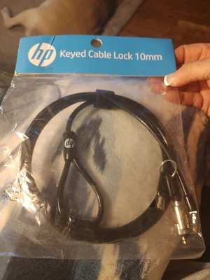 HP PC Computadora Notebook Laptop Proyector Seguridad Llave Cable Bloqueo T1A62AA Foto 1 de 2
