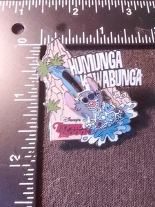 2008 WDW Disney Taifun Lagune Stitch Humunga Kowabunga Pin AA 10323B Schieberegler - Bild 1 von 13