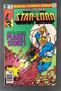 Cubierta y arte de Marvel Premiere (1972) #61 en muy buen estado+ (8,5) de Star-Lord Tom Sutton - Imagen 1 de 2