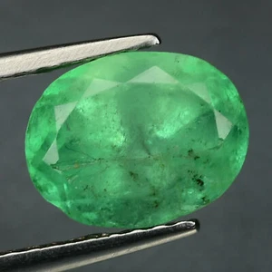 1.32 Cts Colombian Emerald Untreated Rich Green Natural Gemstone - Imagen 1 de 3