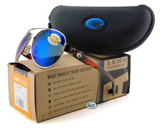 Costa Del Mar SOUTH POINT Sunglasses | Rose Gold / 580P Polar Blue Mirror Lens