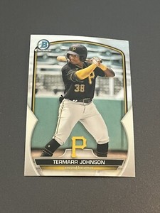 2023 Bowman Chrome Prospects Termarr Johnson Pittsburgh Pirates #BCP-88