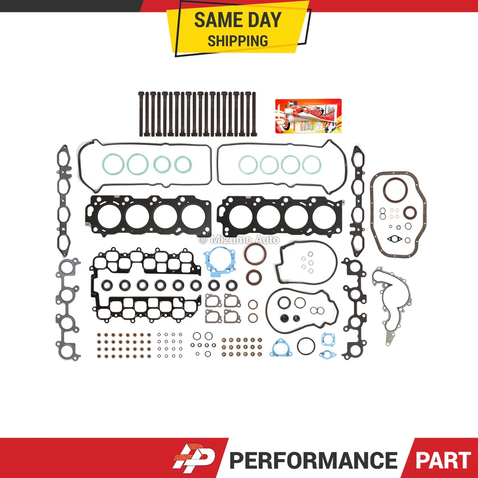 Full Gasket Set Head Bolts for 98-00 Lexus LS400 GS400 SC400 V8 4.0L 1UZFE - Image 1 of 4