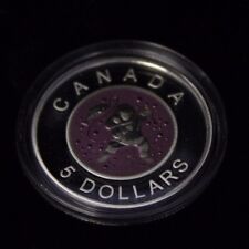 2013 Canada $5 Fine Silver Coin - Mother and Baby Ice Fishing 
