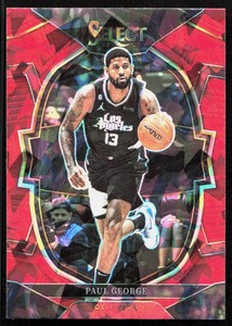 2022-23 Panini Select Red Cracked Ice Paul George Orlando Magic #16