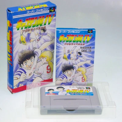 CAPTAIN TSUBASA IV 4 Nintendo SFC Super Famicom Japan Import SNES NTSC-J Complet - Image 1 of 2