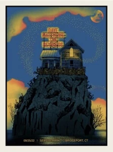 Dave Matthews & Tim Reynolds Band Bridgeport CT 9/25/22 DMB 2022 Poster Methane - Picture 1 of 3