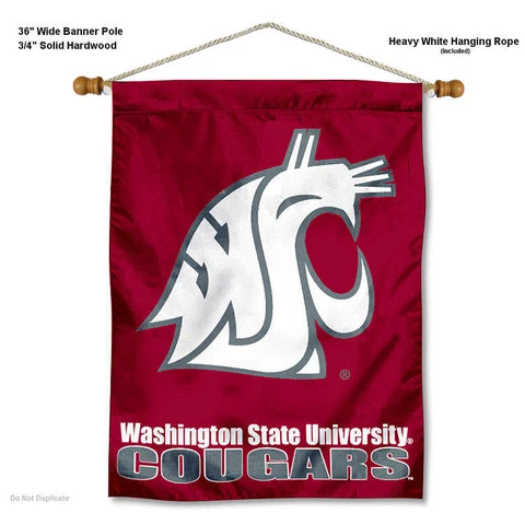 Washington State WSU Wall Hanging Banner Cover