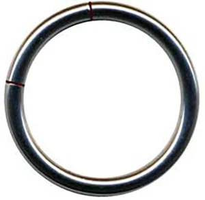 PIERCINGO® SEGMENT TITAN KLEMMRING RING NASE INTIM BRUST LIPPE OHR Segmentring - Picture 1 of 1