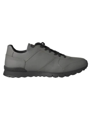 Zapatilla deportiva Kiton Vlaz de cuero engomado gris talla 10 UK/11US Foto 1 de 4