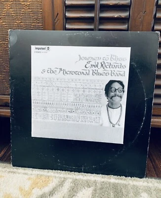 EMIL RICHARDS & THE MICROTONAL BLUES BAND (1968) JOURNEY TO BLISS Excellent Lp - Image 1 of 4