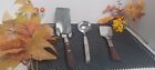 Vintage Kitchen Utensils Barretts Stainless Steel, Spoon, Fork,Spatula