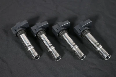 036905715G 4x Ignition Coil+Spark Plug VW Golf EOS Audi A1 A3 1.2 1.4T 1.6 - Image 1 of 4