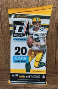 2016 Donruss Football Factory Sealed 20-Card Value Pack NEW - Picture 1 of 1