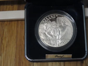 2007 P Jamestown $1 Sliver Proof - Picture 1 of 3