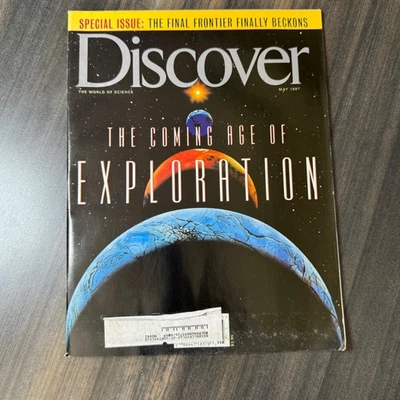 Discover Magazine May 1997 The Coming Age of Exploration Special Issue Foto 1 de 2