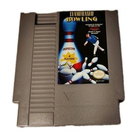 Championship Bowling Nintendo NES Video Game Cart Only Tested Works