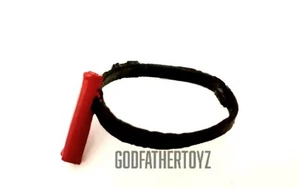 MARVEL LEGENDS MALE BLACK RED BELT KNIFE HOLSTER CUSTOM FODDER - Picture 1 of 2