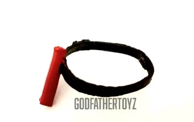 ЛЕГЕНДЫ MARVEL МУЖСКОЙ ЧЕРНЫЙ КРАСНЫЙ ПОЯС НОЖ КОБУРА ЗАКАЗ КОРМА  - Изображение 1 из 2