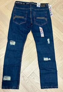 Peviani retro vintage Mens denim jeans, relaxed fit size 36 pants - Picture 1 of 11