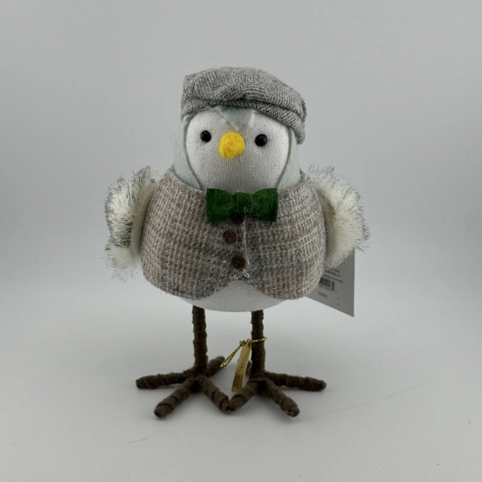 Dewy Bird Featherly Friends 2021 Target Wondershop Winter Brown Vest Hat