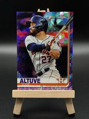 Jose Altuve 2019 Topps Chrome Sapphire Edition PURPLE SAPPHIRE 3/10 Astros!! - Image 1 of 2