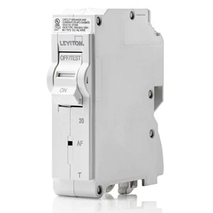 LB120-AFT 20A 1-Pole Plug-On AFCI Branch Circuit Breaker, Thermal Magnetic, 1... - Picture 1 of 5