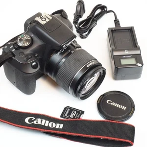 CANON EOS 2000D DIGITAL SLR Camera + 18-55mm III LENS + 32Gb card | Excellent - Bild 1 von 11