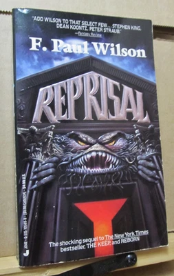 REPRISAL (Adversary Cycle #5) F. Paul Wilson (Jove 1st 1992) Horror Thriller LN- - Image 1 of 4