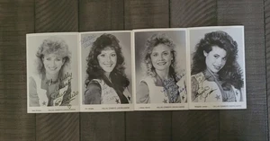 DALLAS COWBOYS CHEERLEADERS BLACK & WHITE AUTOGRAPHED PHOTOS - 3 x 5's- 20 PICS - Picture 1 of 1
