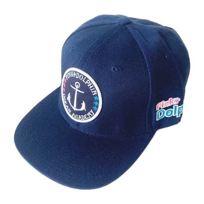 Gorra Pink Dolphin Ocean Academy Legends azul marino con correa trasera talla única Foto 1 de 4