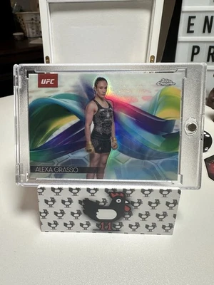 2025 Topps Chrome UFC Alexa Grasso Helix Case Hit SP - Image 1 of 2