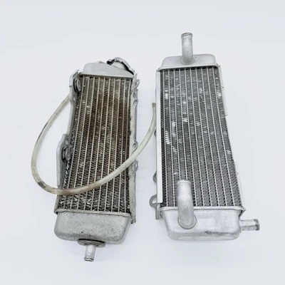 2004 Kawasaki KX250F OEM Left & Right Radiator Set KX 250F Radiators - Image 1 of 4