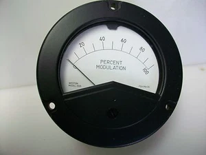 0-100% MODULATION METER - Picture 1 of 3