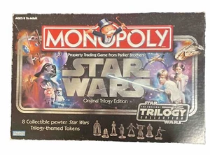 2004 Monopoly Spiel Star Wars Original Trilogie Edition Parker Brothers komplett - Bild 1 von 4