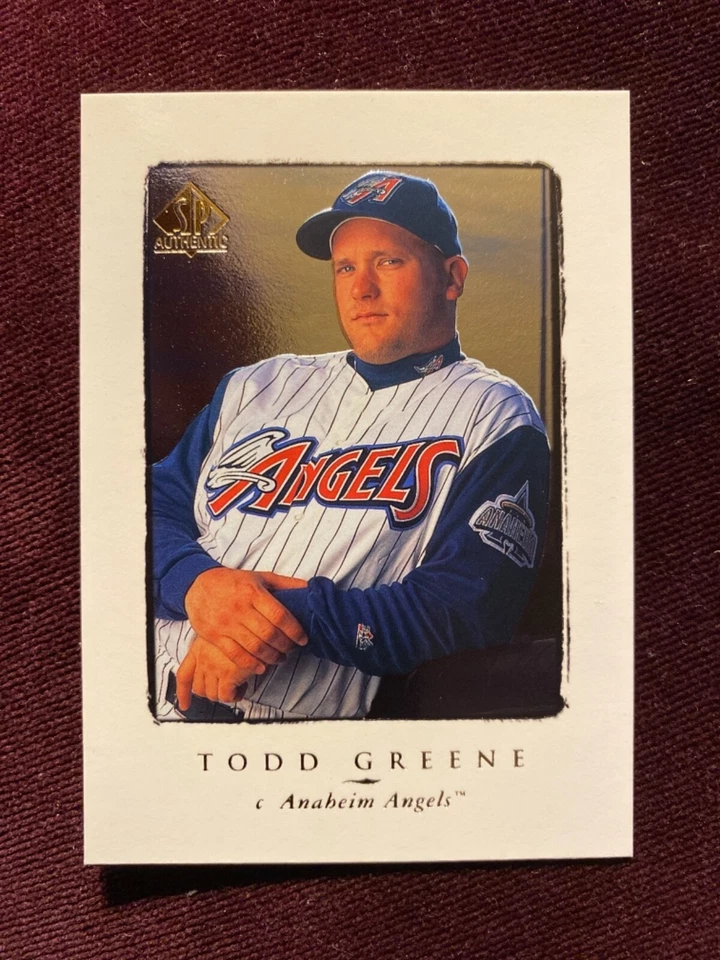 1998 SP Authentic #37 Angels Todd Greene Baseball Card - Image 1 of 2