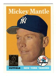 1996 Topps Mickey Mantle Reprint #08 New York Yankees HBV $6 Insert #8 - Bild 1 von 1